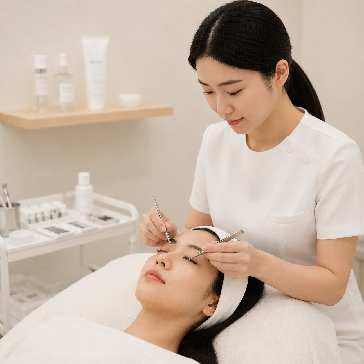 창업반 실무 실습 장면